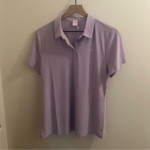Women’s lilac golf polo